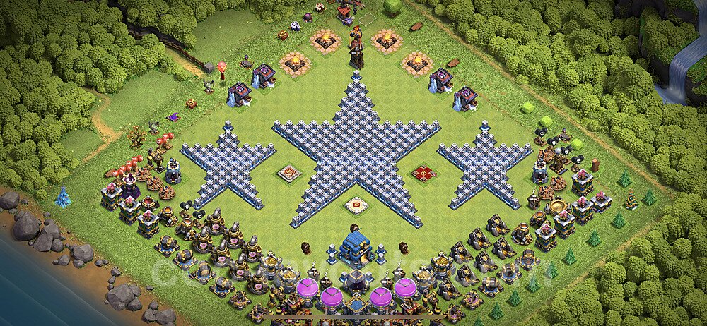 Meta TH12 War Base – Solid Defense Updated Season 2026