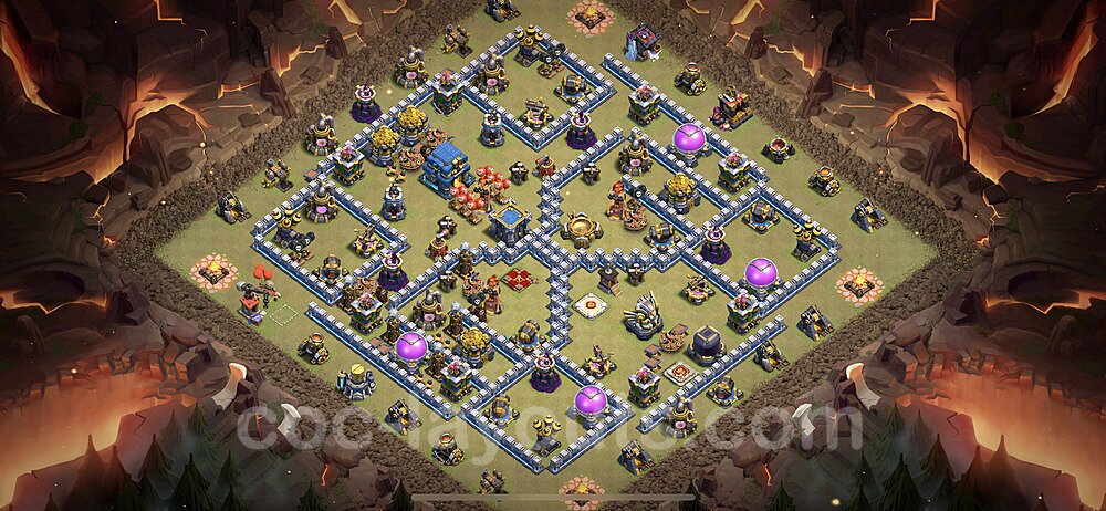 New TH12 Hybrid Base – Hybrid Defense Design & Copy Link Updated 2026
