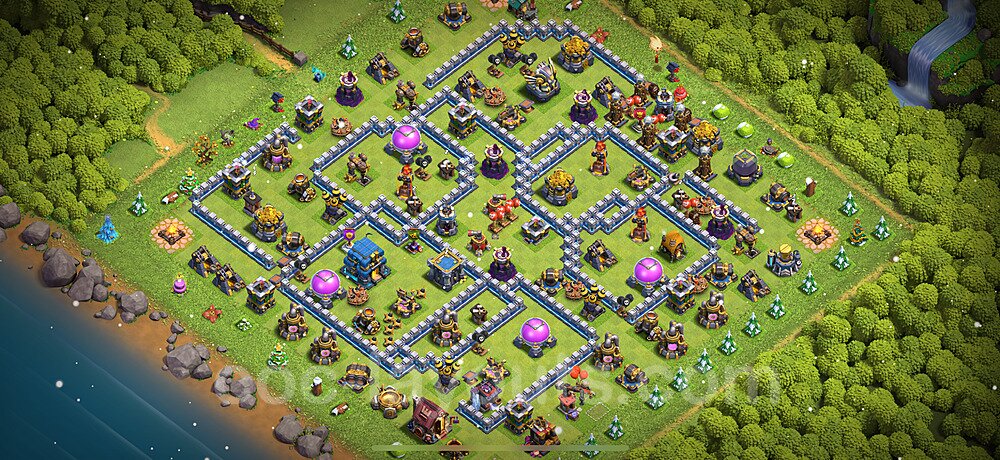 New TH12 War Base – Anti Everything Design & Copy Link Updated 2026