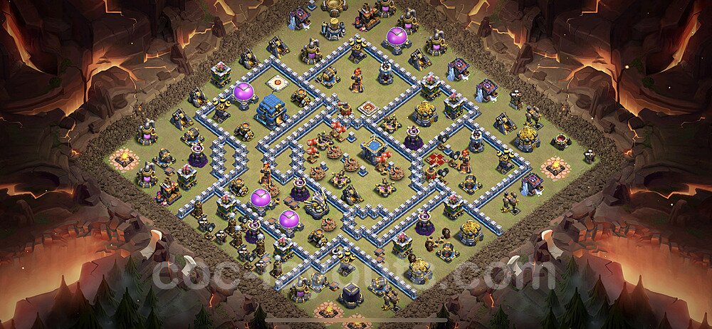 Optimized TH12 Base – Solid Defense War Plan Updated 2026