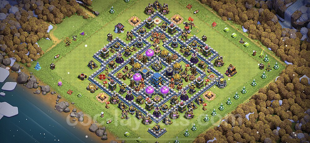 Pro TH12 Farming Design – Anti 2-Star Base Link 2025