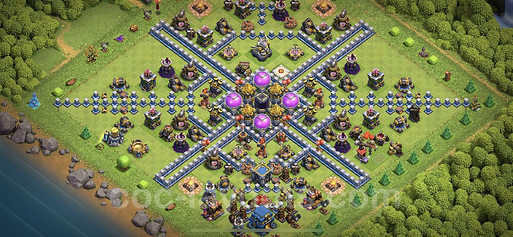 Resource Protection Farming Base for TH12 – Instant Copy Link Season 2026