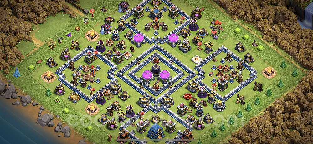 Strongest TH12 Hybrid Base – Resource Protection Guide Updated 2026