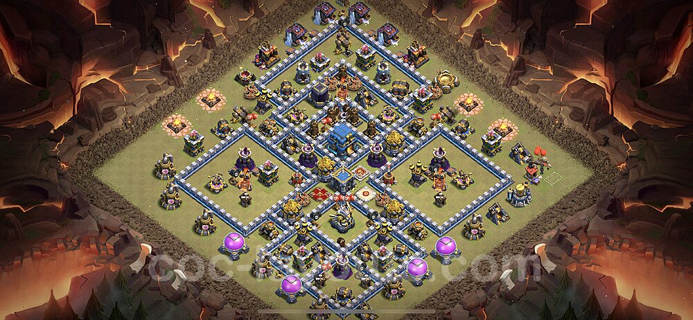 Strongest TH12 War Base – Anti 2-Star Guide Season 2026
