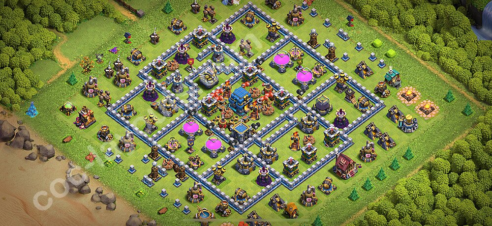 Tested TH12 Trophy Base β Trophy Pushing Plan & Copy Link Updated 2026