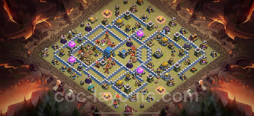 TH12 Anti 3-Star Hybrid Layout – Copy Link Included 2025