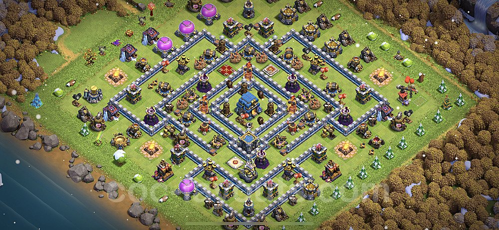 TH12 Anti Air War Layout – Copy Link Included Updated 2026