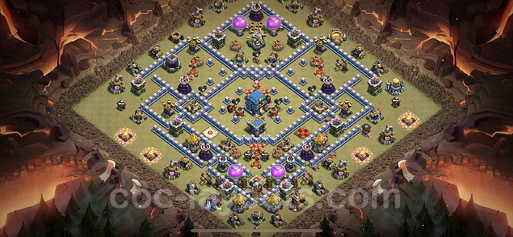 TH12 Anti Everything War Layout – Copy Link Included CoC 2026