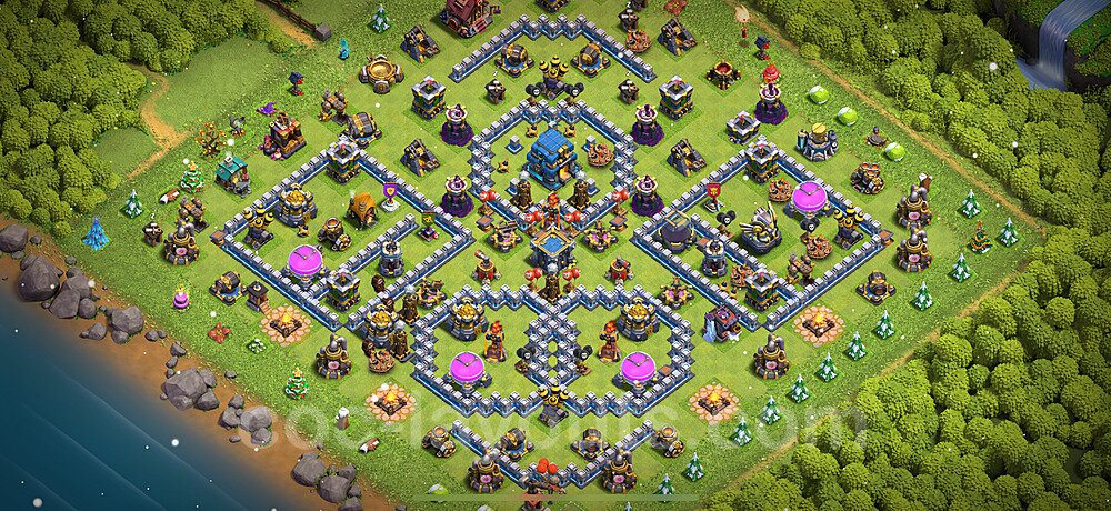 TH12 Base with Copy Link – Anti Everything Hybrid Layout 2025