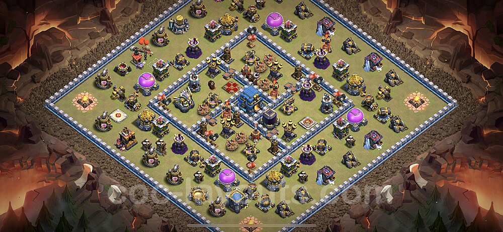 TH12 Hybrid Base Blueprint – Anti Everything Edition 2025