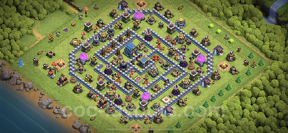 TH12 Hybrid Layout – Resource Protection Strategy & Base Link Updated 2026