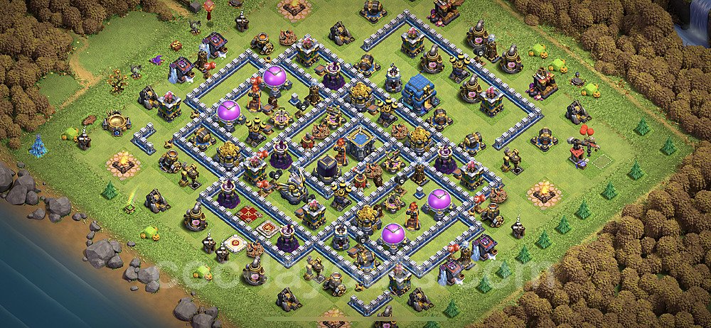 TH12 Resource Protection Base β Competitive Farming Layout Season 2026