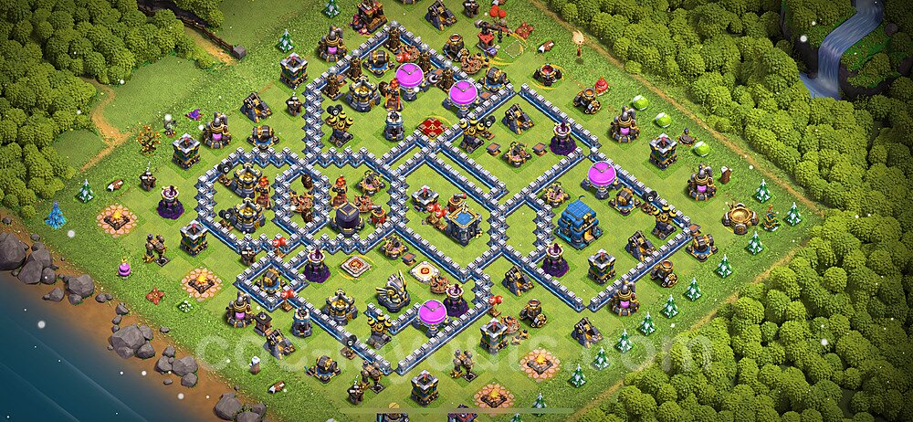 TH12 Resource Protection Base Design – Top Farming Layout Season 2026