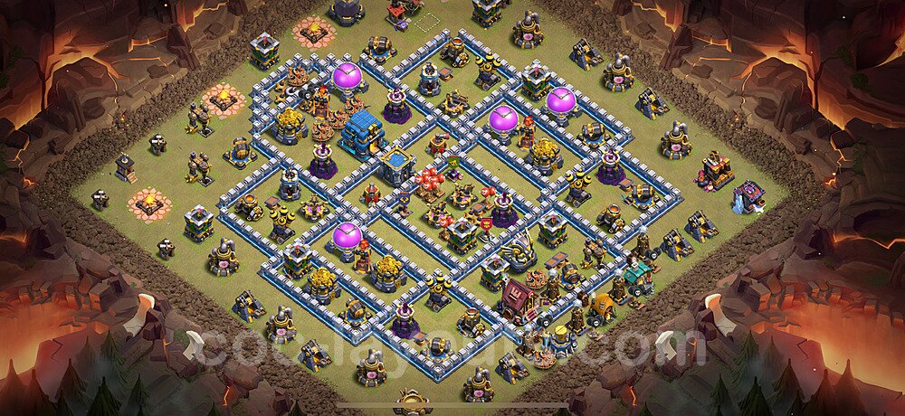 TH12 War Base Blueprint – Anti Everything Edition 2026