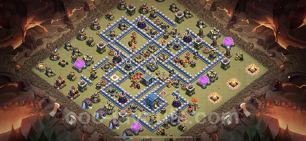 TH12 War Base Plan – Anti Everything with Base Link Season 2026