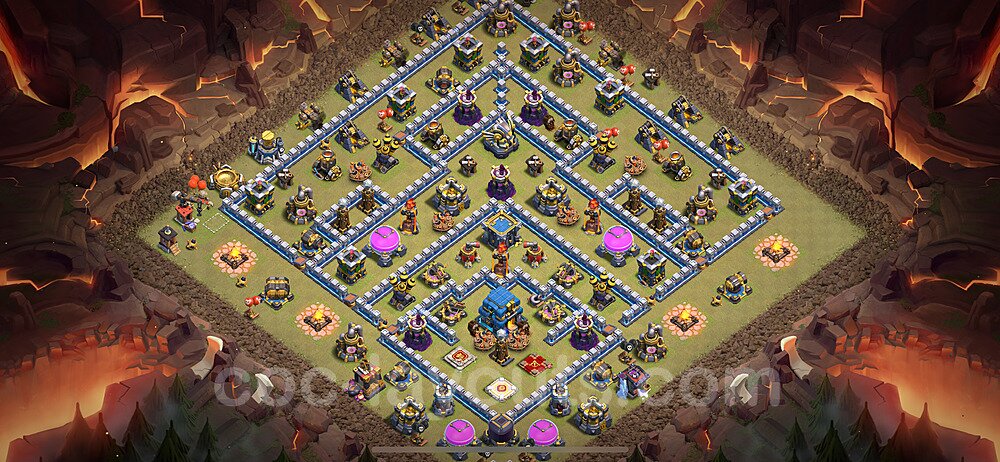 Top Rated TH12 Base – Legend League War Design Season 2026