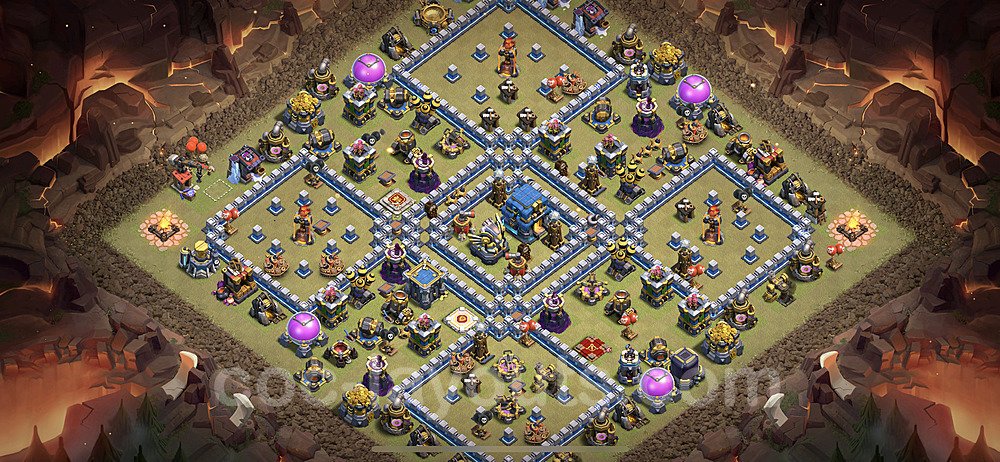 Ultimate TH12 War Base β Anti 2-Star with Copy Link Updated 2026