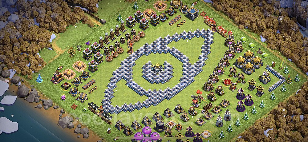 War Base Layout TH12 – Solid Defense Defensive Strategy Updated 2026
