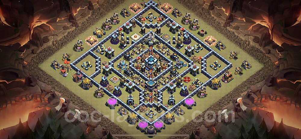 Anti Everything TH13 Base Layout | Best War Design 2025