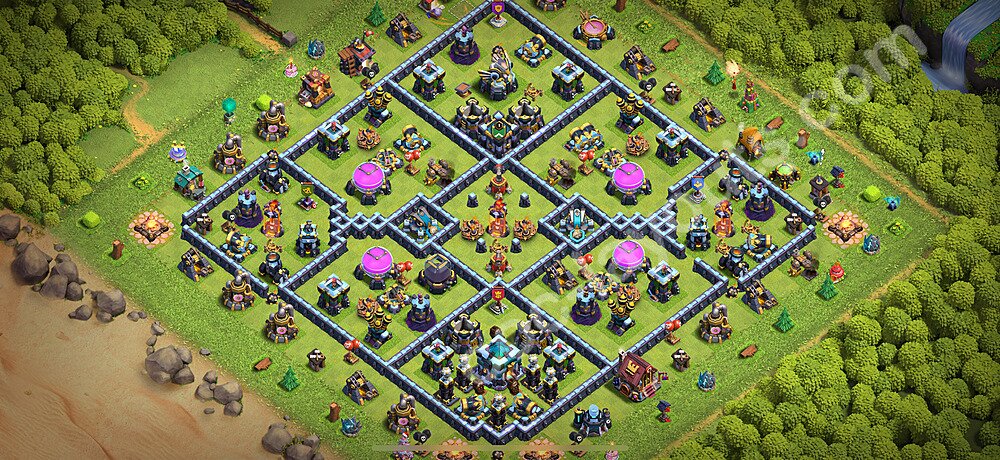 Best TH13 Farming Base – Anti Everything Plan 2025