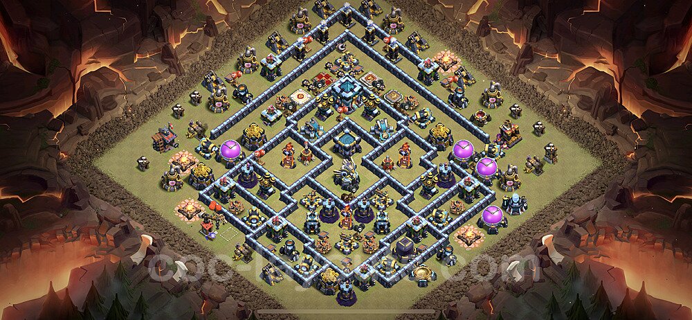 Meta TH13 War Base – Anti Air Updated Updated 2026