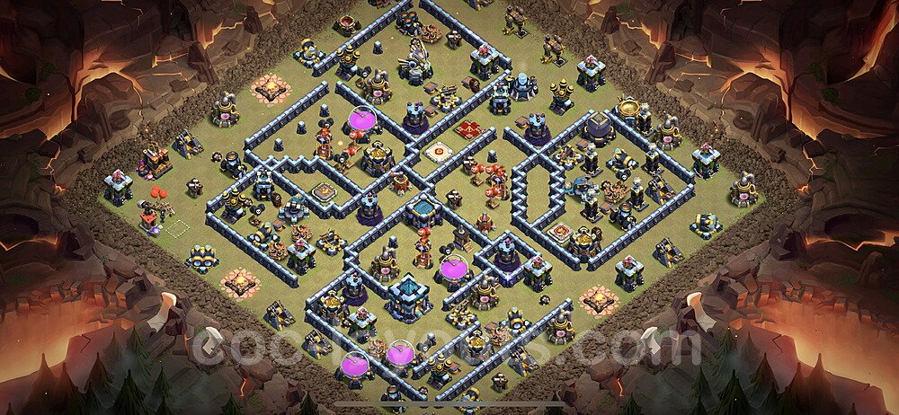 Pro TH13 War Design – Anti Everything Base Link Season 2026