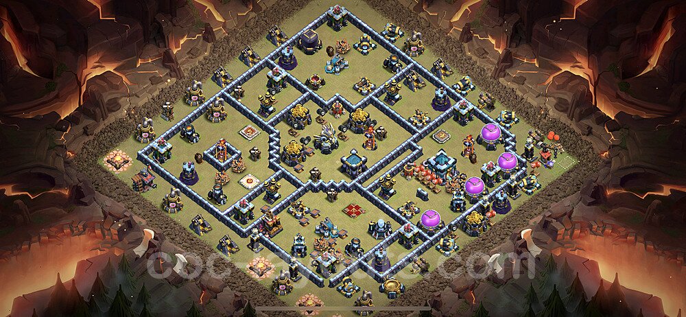 Pro TH13 War Design β Solid Defense Base Link Updated 2026