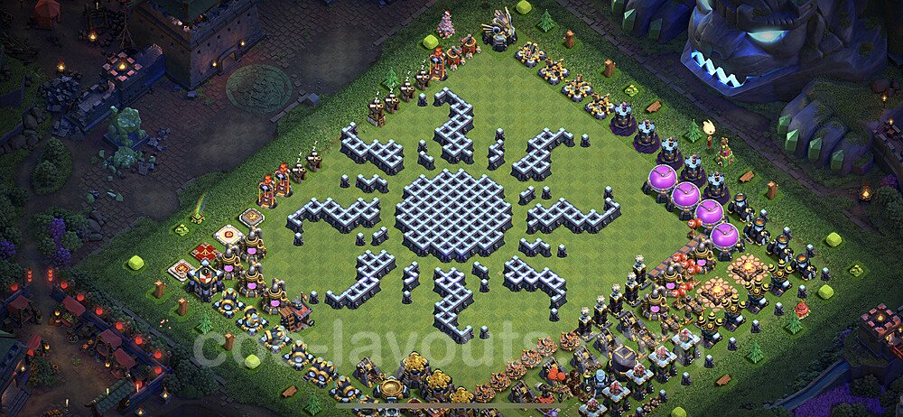 Solid Defense War Base for TH13 – Instant Copy Link 2026