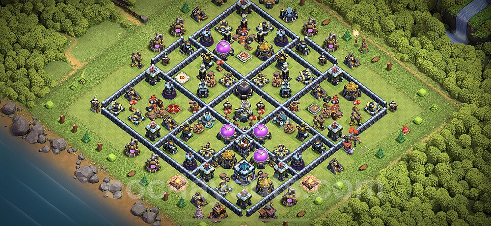 Strongest TH13 Hybrid Base – Resource Protection Guide Season 2026