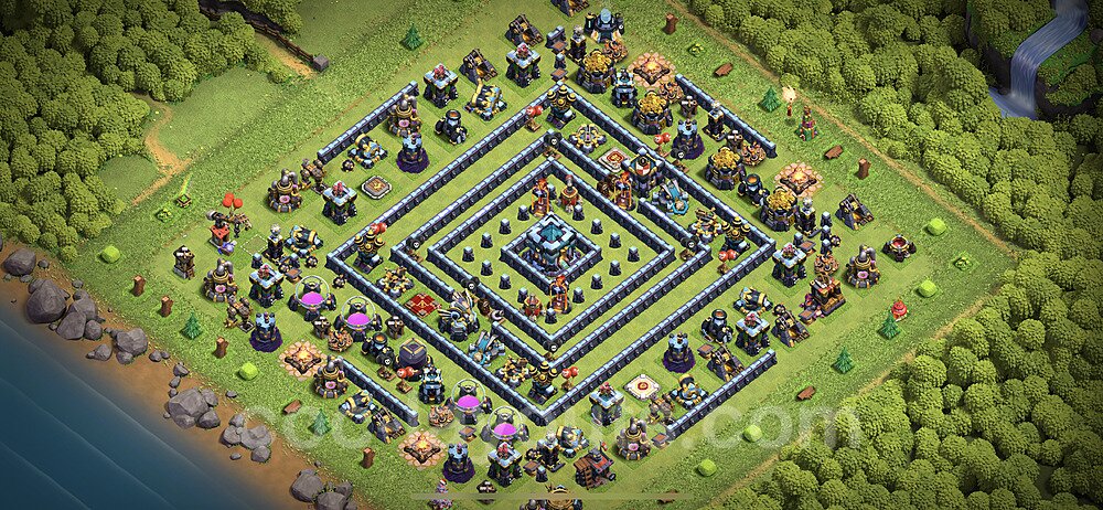 Strongest TH13 War Base – Anti Everything Guide CoC 2026