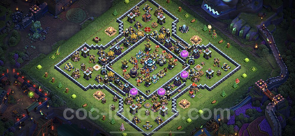Strongest TH13 War Base – Anti Everything Guide CoC 2026