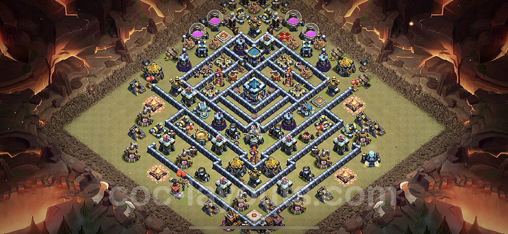 Strongest TH13 War Base – Anti Everything Guide CoC 2026