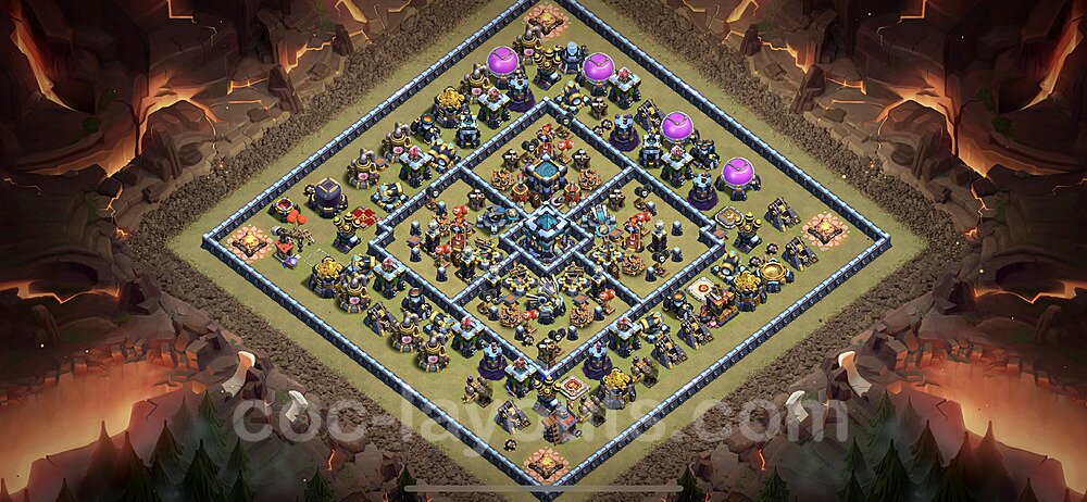 Tested TH13 War Base – Legend League Plan & Copy Link Updated 2026