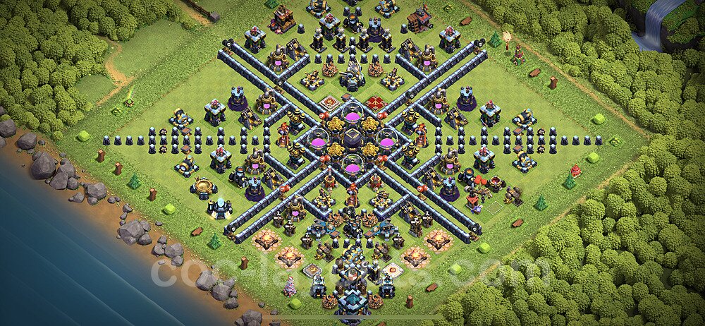 TH13 Base with Copy Link – Resource Protection Farming Layout Updated 2026
