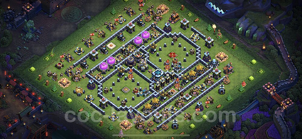 TH13 Farming Layout – Resource Protection Strategy & Base Link Season 2026