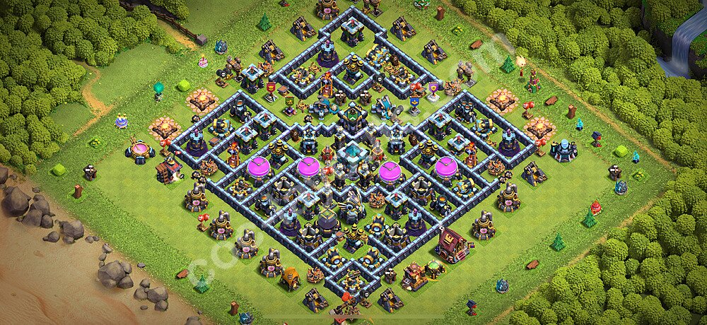 TH13 Farming Village Layout β Anti 2-Star Ranked Design Season 2026