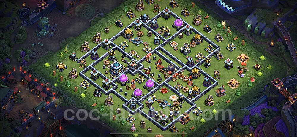 TH13 War Base Blueprint β Anti Everything Edition 2026