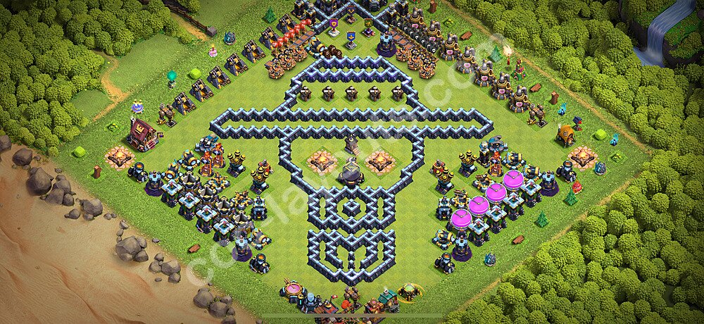 TH13 War Base Blueprint – Solid Defense Edition Updated 2026