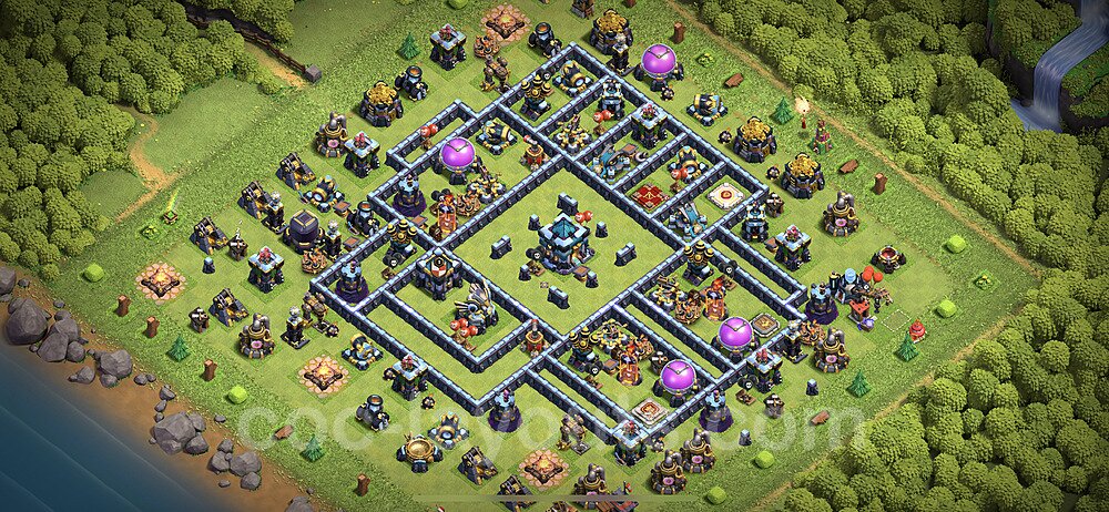 TH13 War Setup β Anti Air Defensive Layout 2026
