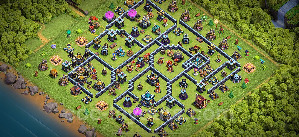 Top Rated TH13 Base – Trophy Pushing Trophy Design Updated 2026