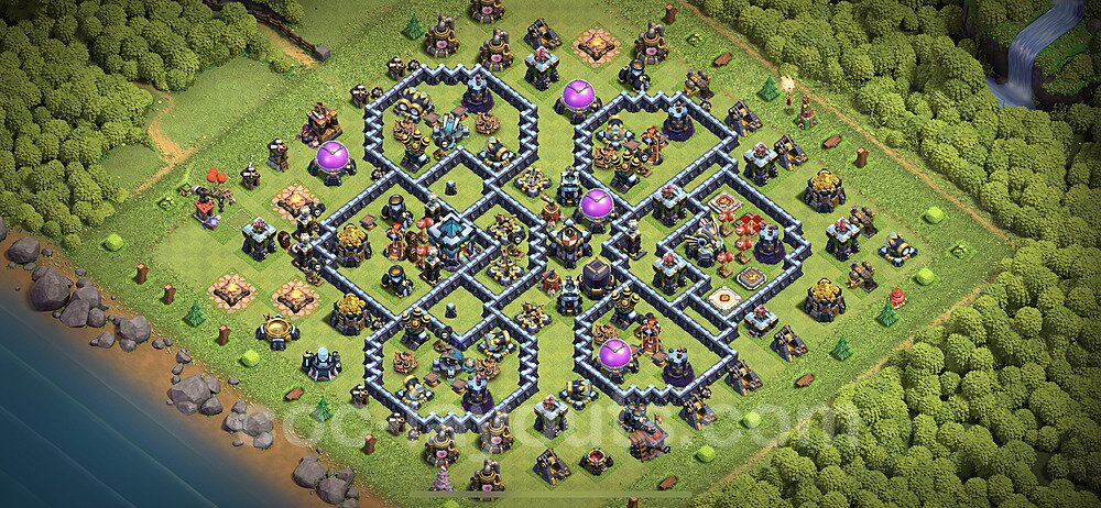 Ultimate TH13 Hybrid Base – Anti Air with Copy Link 2025