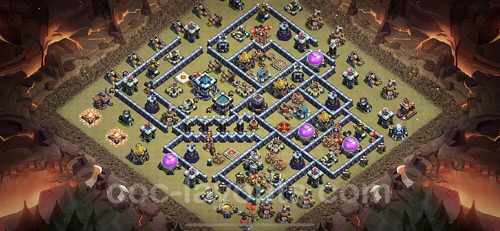 Ultimate TH13 War Base β Anti Everything with Copy Link CoC 2026