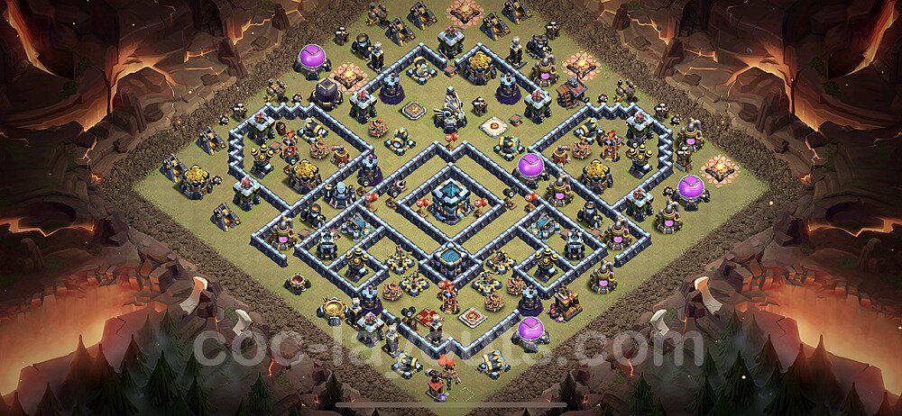 Ultimate TH13 War Base – Solid Defense with Copy Link 2026
