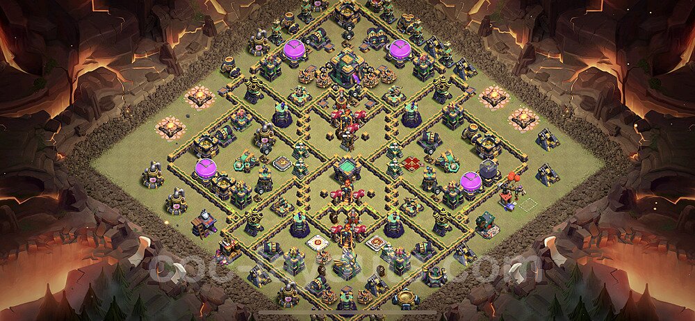 Meta TH14 Hybrid Base – Anti Everything Updated Season 2026