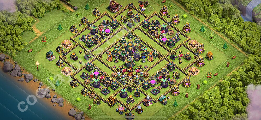 New TH14 War Base – Anti Everything Design & Copy Link Season 2026