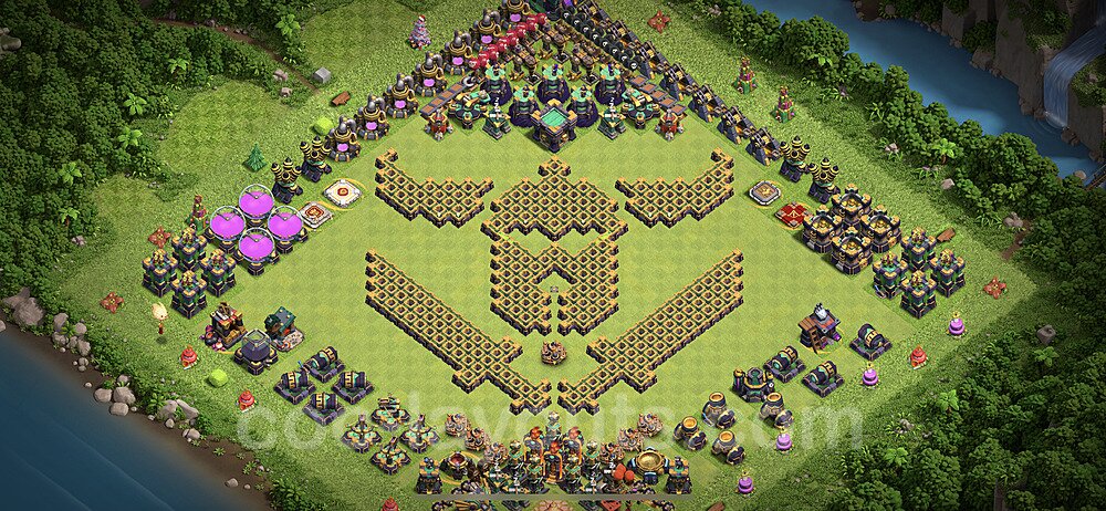 Optimized TH14 Base – Solid Defense War Plan 2026