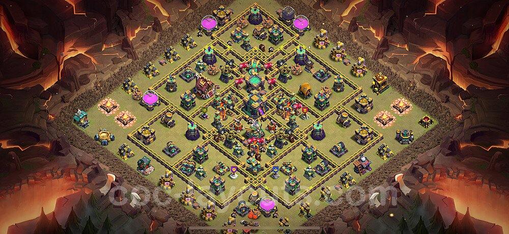 Pro TH14 War Design – Anti Air Base Link Updated 2026