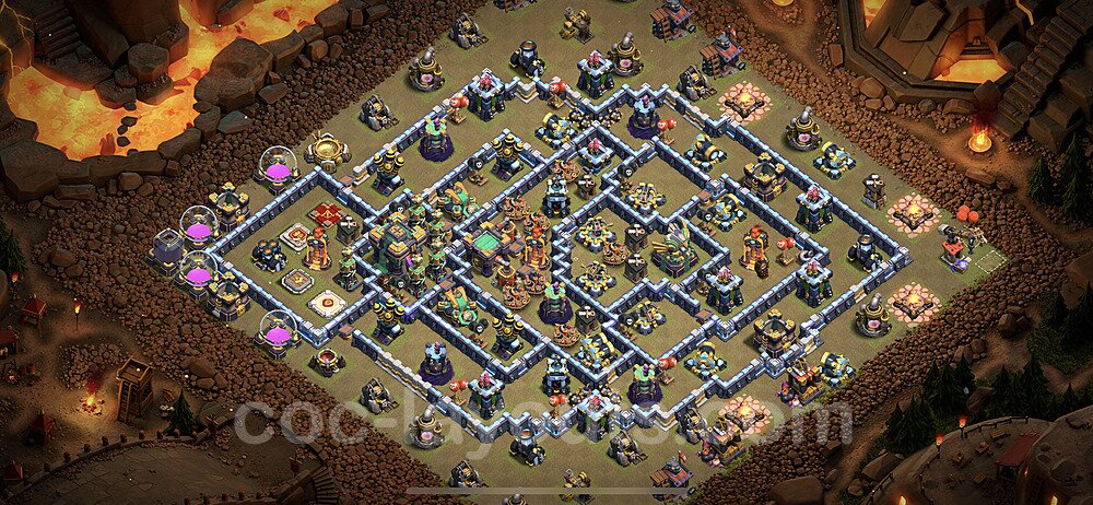 TH14 Anti Everything Base Design – Top War Layout 2026