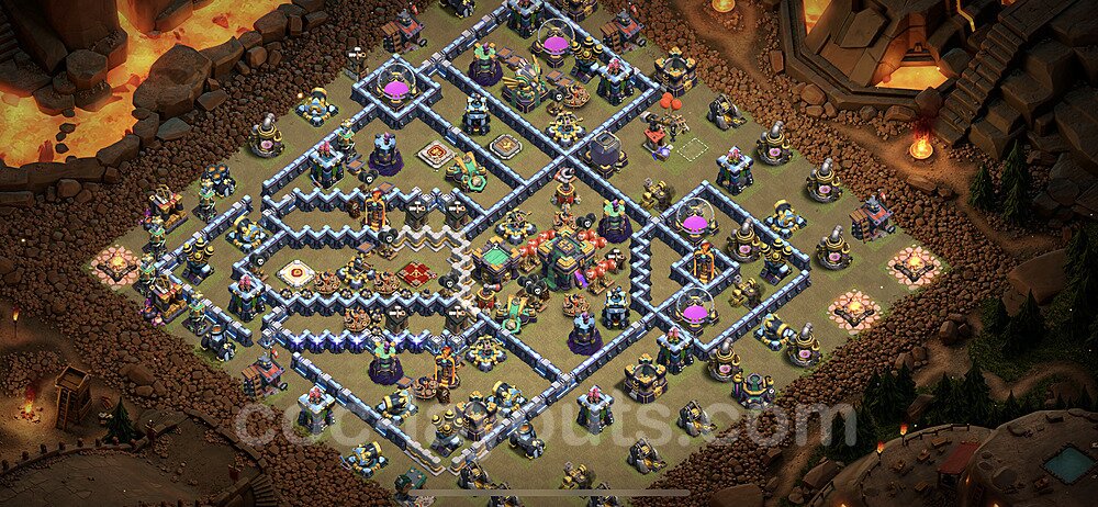 TH14 Base with Copy Link – Anti Everything War Layout Updated 2026