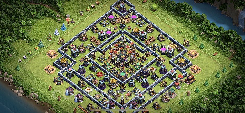 TH14 Hybrid Base Blueprint β Hybrid Defense Edition Season 2026